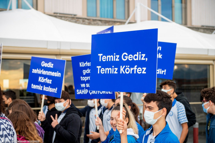Körfez yarışında kazananlar ödüllerini aldı